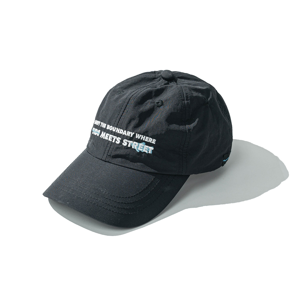 AGILITY X WAVE OFF 聯名 釣魚防潑水棒球帽 - 標語