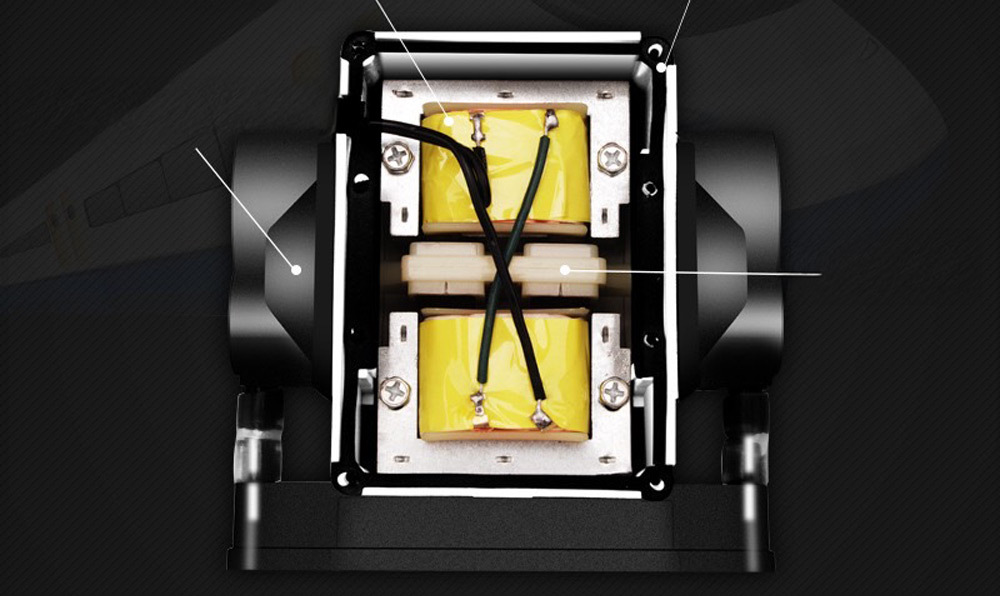 雙純銅電機設計，不僅提升工作效率，更有效降低耗電量，延長使用壽命，是節能省電的理想選擇