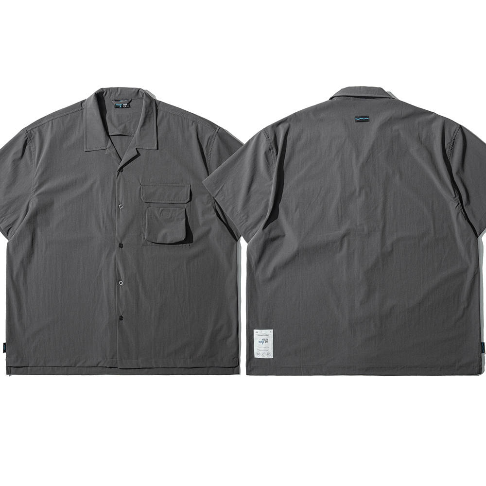 ｜WAVE OFF｜JKS AGILITY 聯名 防潑水 涼感 口袋襯衫 工裝 短袖 上衣 短T 城市 釣魚 路亞