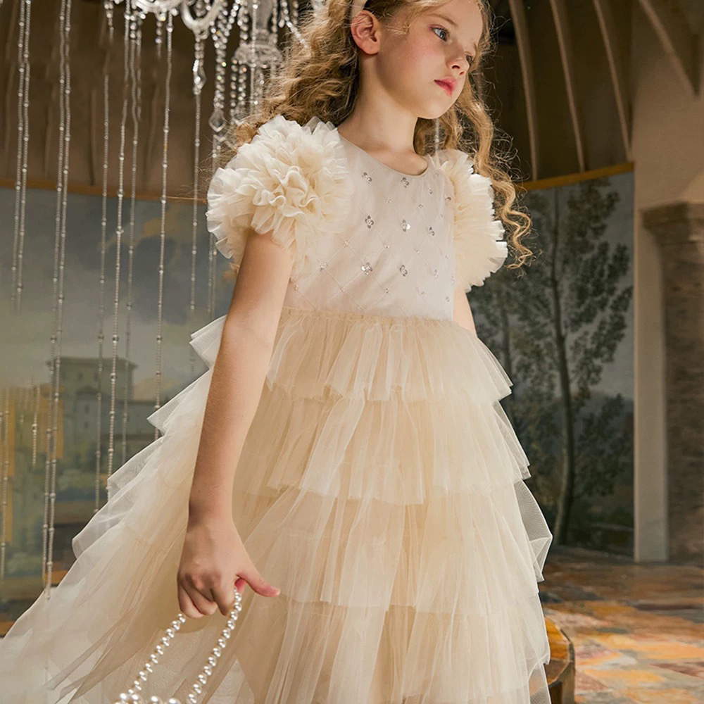 Cream Cake Tulle Skirt