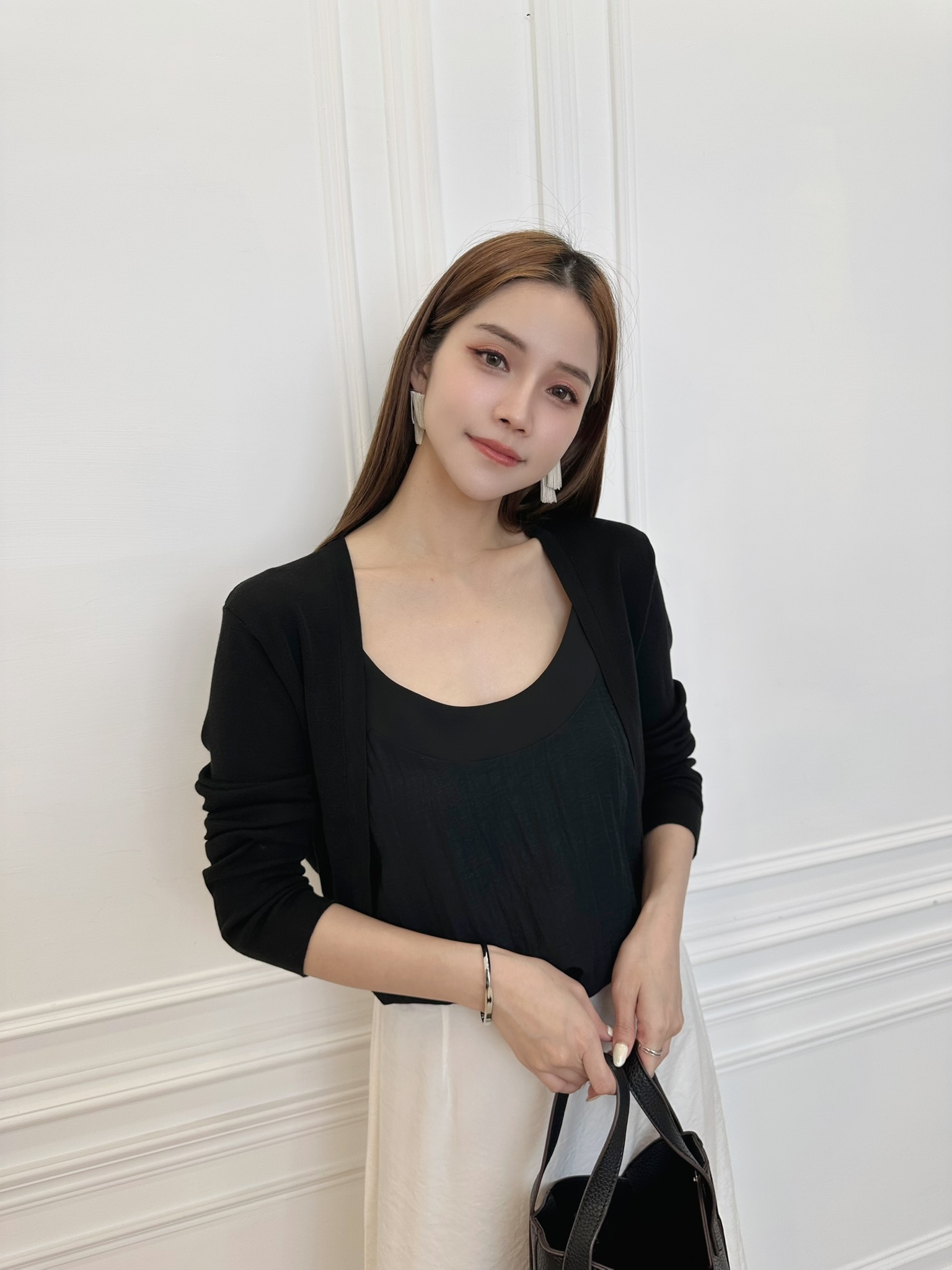 (日常實穿) 輕薄天絲短版小外套