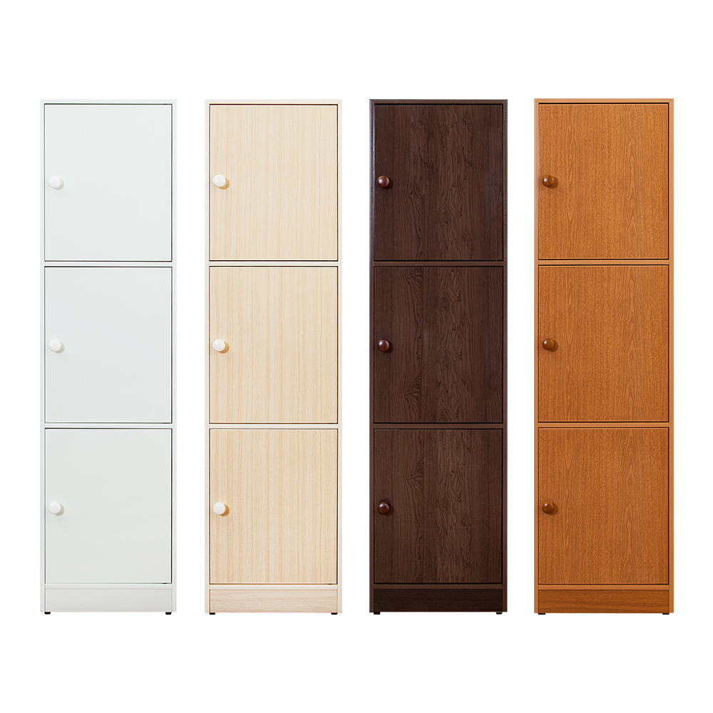 南亞塑鋼-1.5尺三門塑鋼收納櫃/置物櫃