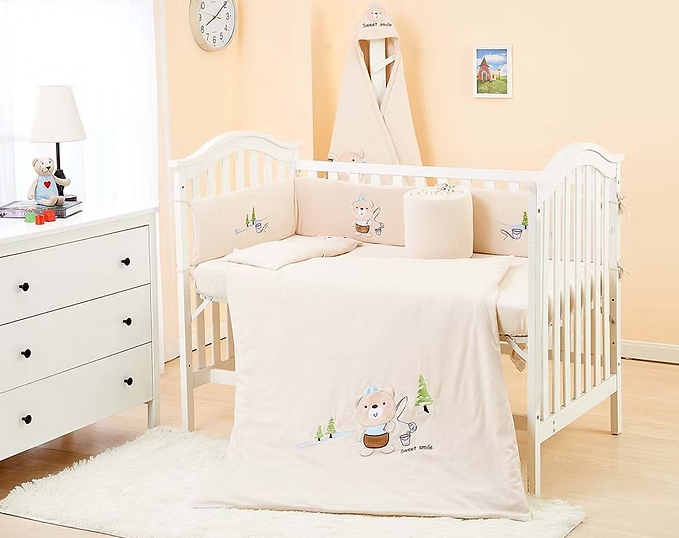 Lenny World LW1016 嬰兒針織床品套裝 - 快樂小熊