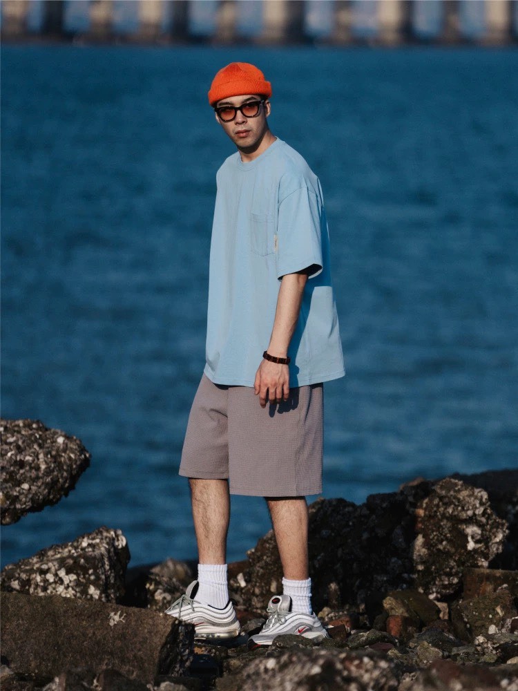 #預購 BTB 25SS SOLOTEX 華夫格 抗皺 透氣 肌理 寬鬆 口袋 運動 休閒短褲 兩色