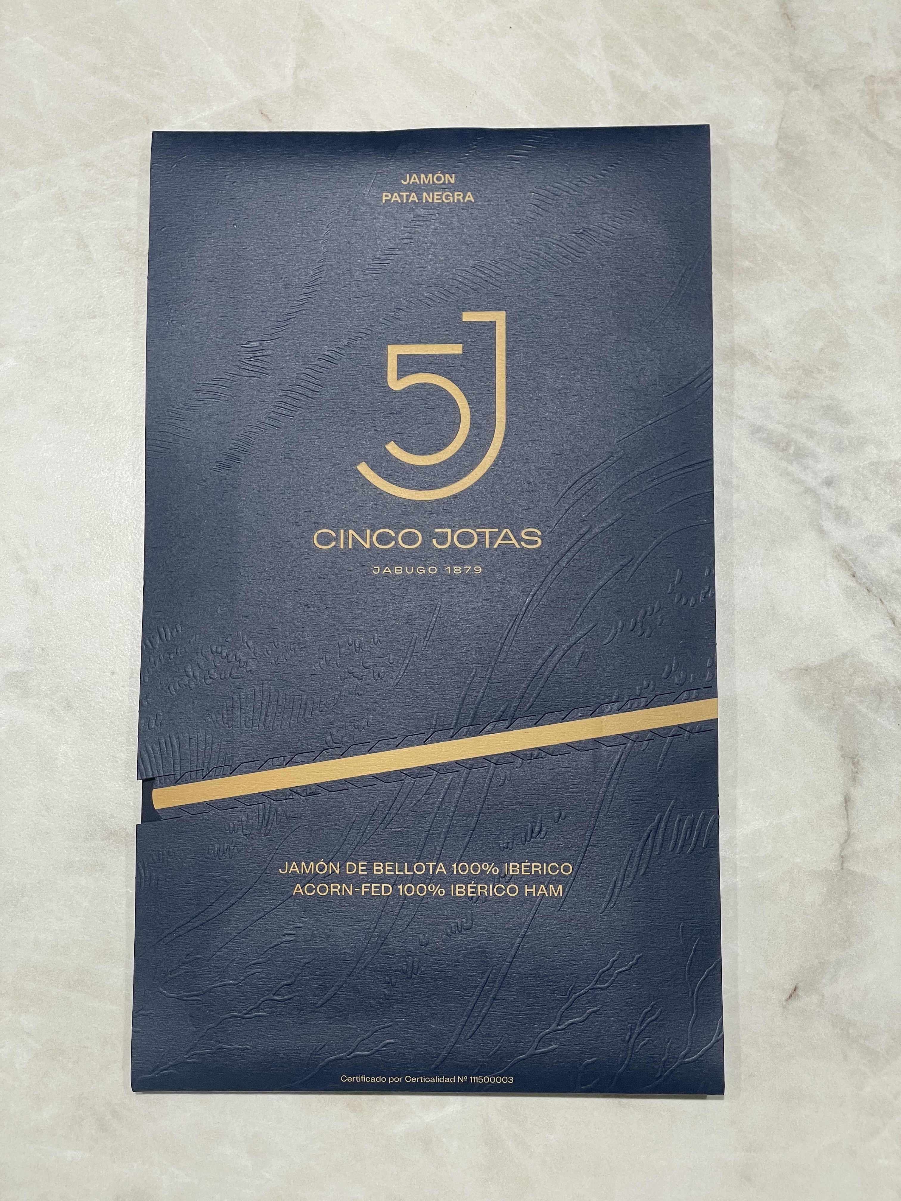 5J Cinco Jotas手工現切伊比利火腿-Bellota橡果等級