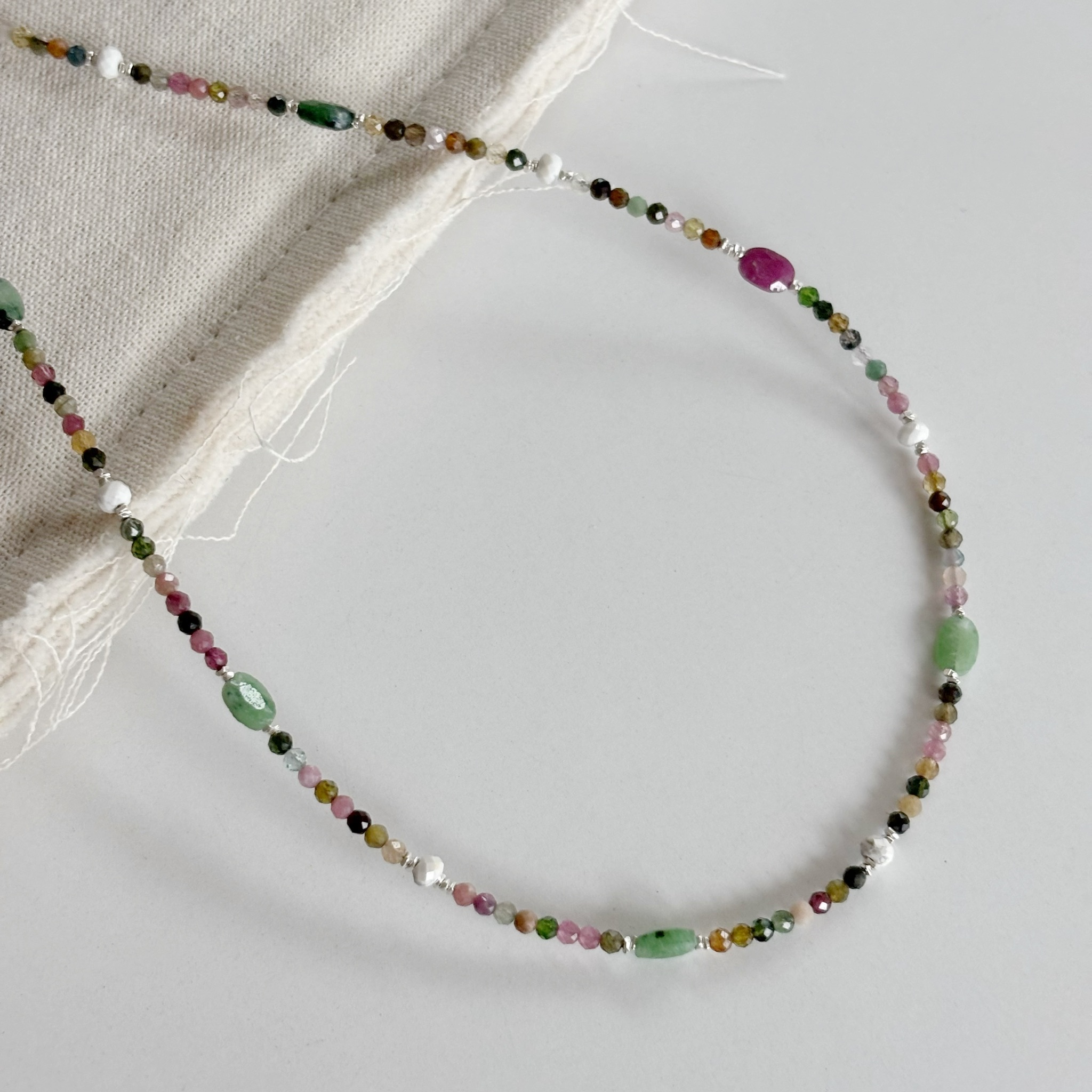 Bloom碧璽手工項鍊