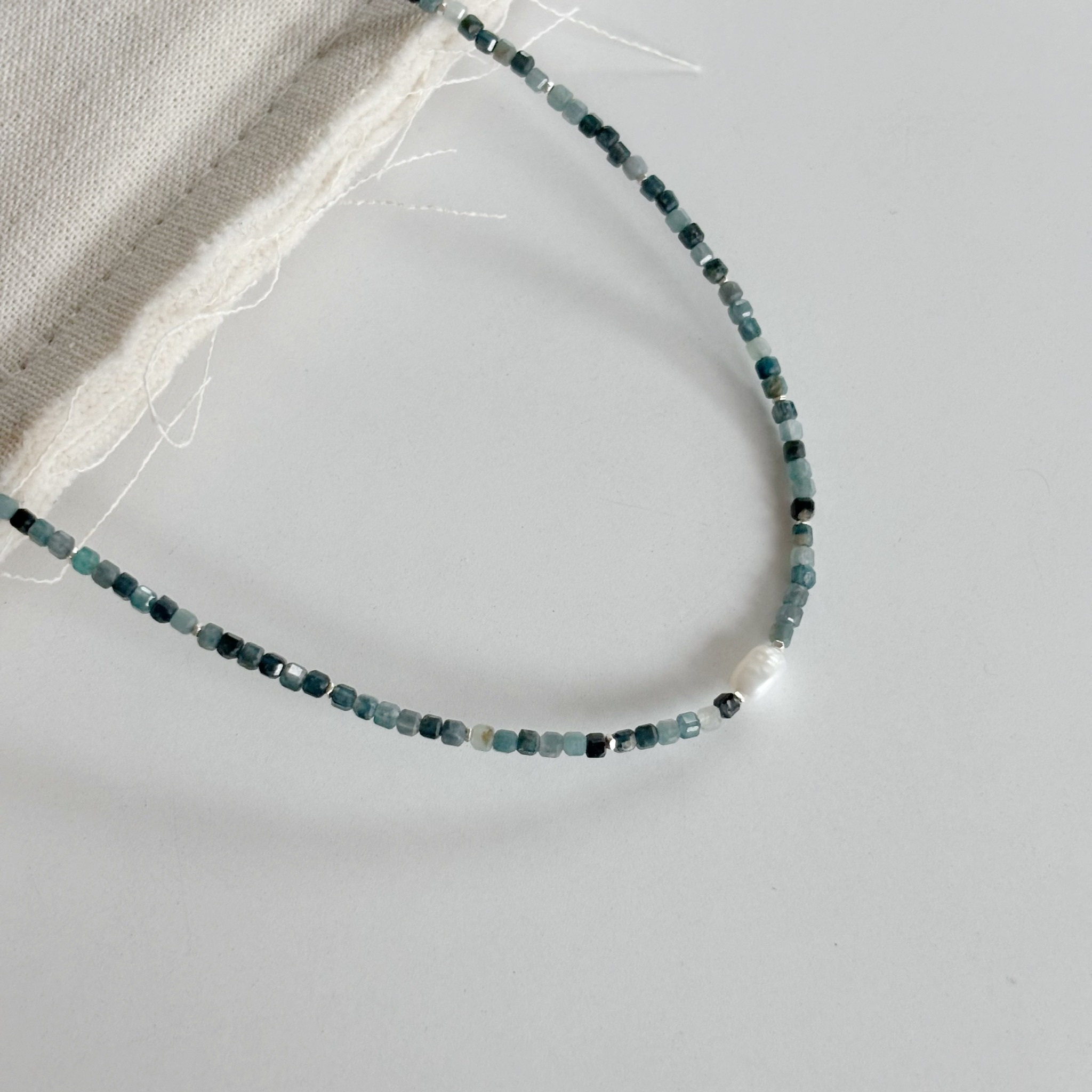 Forest pearl手工項鍊