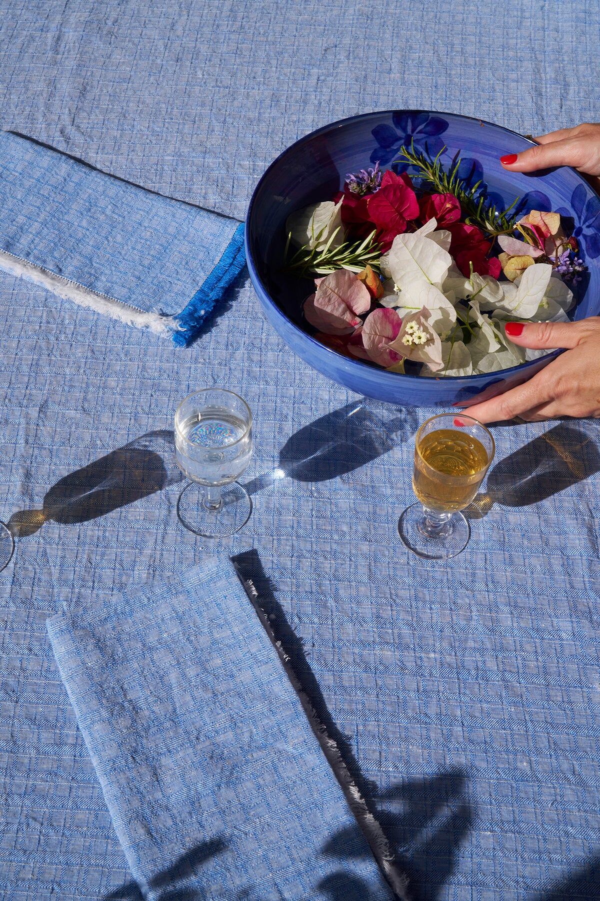 Pattern 茶巾＿芥末黃