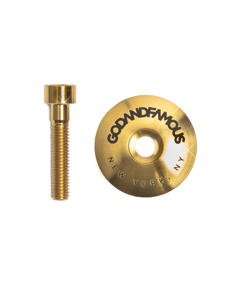 GodandFamous Team Top Cap - Gold