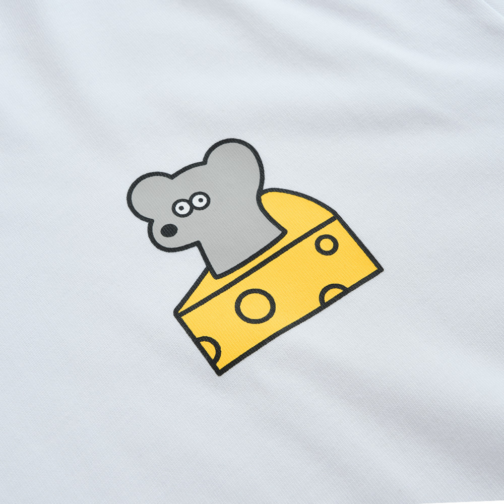 ANDY THE MOUSE,ANDY,安迪老鼠,T恤,厚磅T,重磅純棉T,寬版T,挺版短T,男女共版T,寬版T,棉T,精梳棉,印花T恤,潮流T恤,日系插畫T,中性T恤,親膚棉T,夏季T恤,扎實,柔軟,不悶熱,親膚