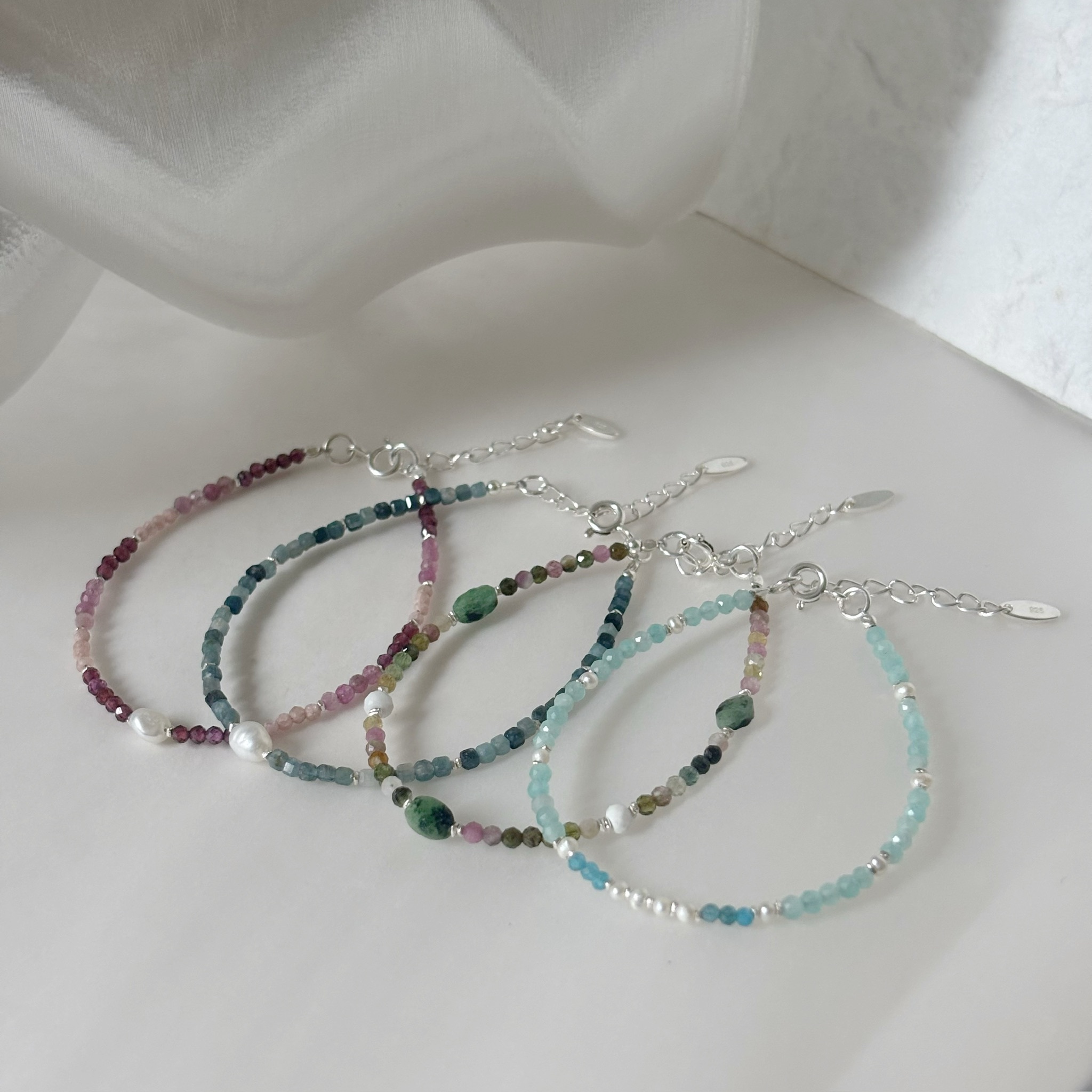 Mint pearl手工手環