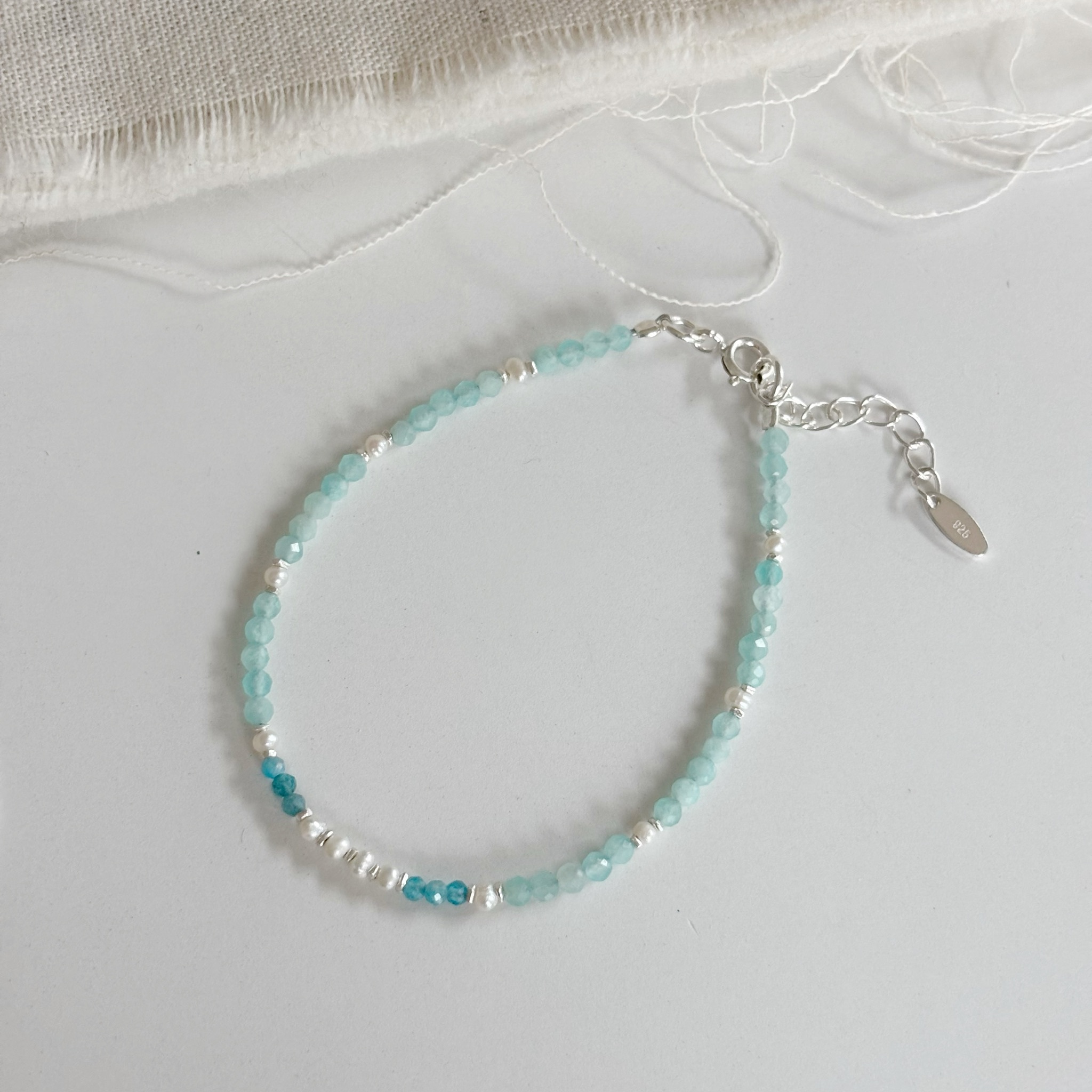 Mint pearl手工手環