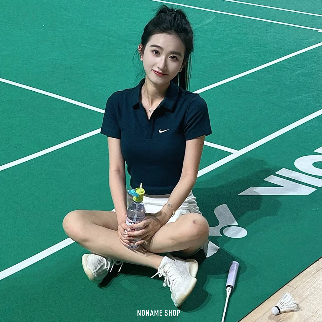 NIKE NSW ESSNTL POLO 刺繡 小勾 短版 短袖 七色 (女款)