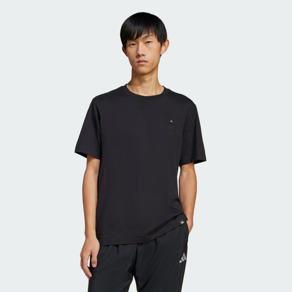 Adidas M L Slide Tee JJ4003 男 T恤 運動上衣 休閒短袖 拖鞋印花 舒適 黑