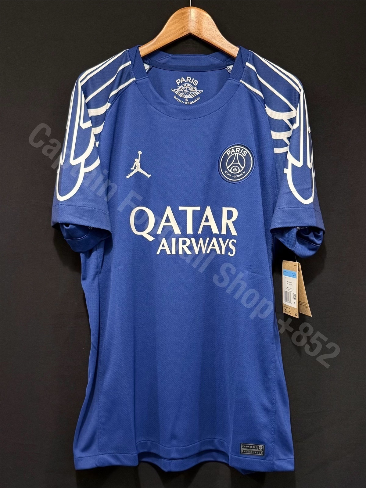 (全新有牌) PSG 巴黎聖日耳門 2024-2025 Nike x Jordan 四客球衣