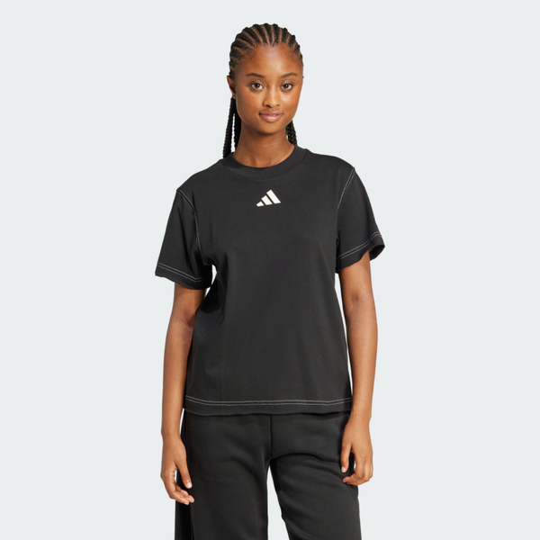 Adidas W All Szn G Tee JN7383 女 T恤 運動上衣 休閒短袖 黑 亞版