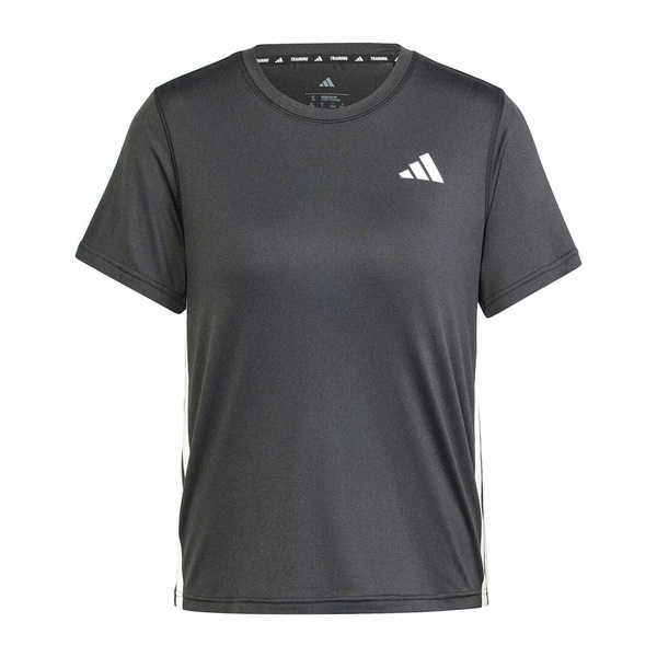 Adidas TE 3S Crew Tee JH1392 女 T恤 運動上衣 休閒短袖 健身 訓練 黑