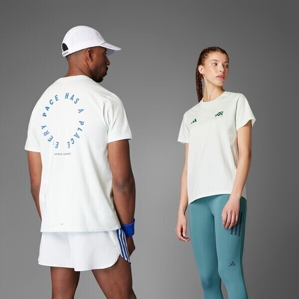 Adidas OTR AR Tee UNI JC7367 男女 T恤 短袖上衣 運動上衣 慢跑 訓練 白