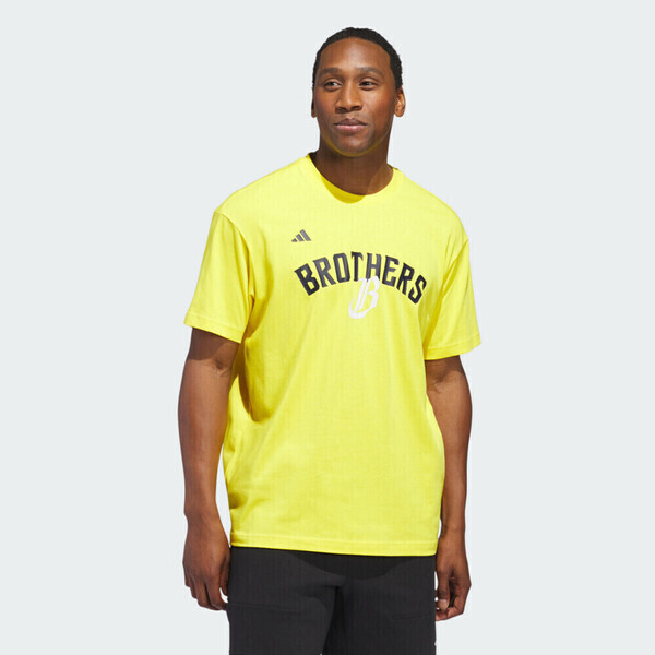 Adidas CTBC BROS BB T JL6221 男女 短袖 上衣 T恤 國際版 中信兄弟棒球隊 亮黃