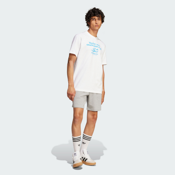 Adidas Grfx Tee JC8365 男 T恤 運動上衣 休閒短袖 白 亞版