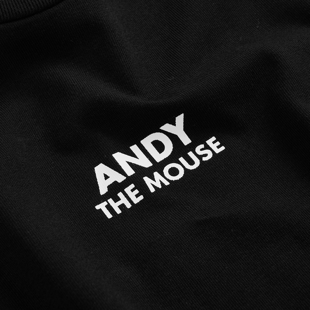 ANDY THE MOUSE,ANDY,安迪老鼠,T恤,厚磅T,重磅純棉T,寬版T,挺版短T,男女共版T,寬版T,棉T,精梳棉,印花T恤,潮流T恤,日系插畫T,中性T恤,親膚棉T,夏季T恤,扎實,柔軟,不悶熱,親膚