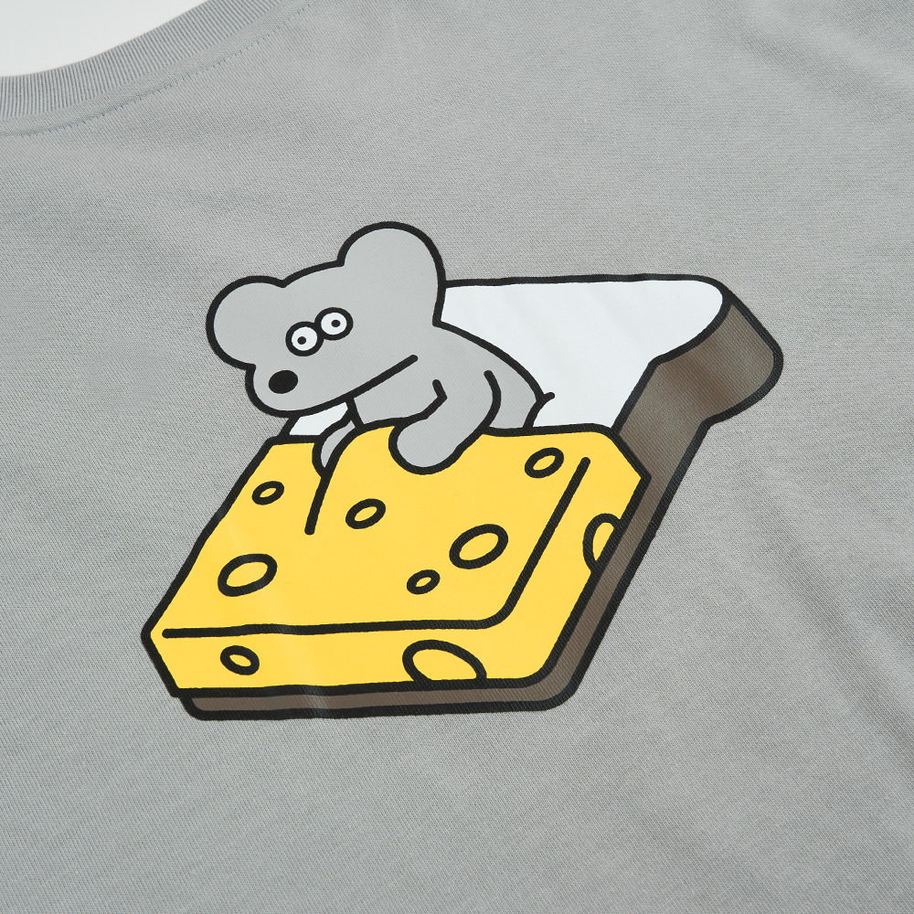 ANDY THE MOUSE,ANDY,安迪老鼠,T恤,厚磅T,重磅純棉T,寬版T,挺版短T,男女共版T,寬版T,棉T,精梳棉,印花T恤,潮流T恤,日系插畫T,中性T恤,親膚棉T,夏季T恤,扎實,柔軟,不悶熱,親膚