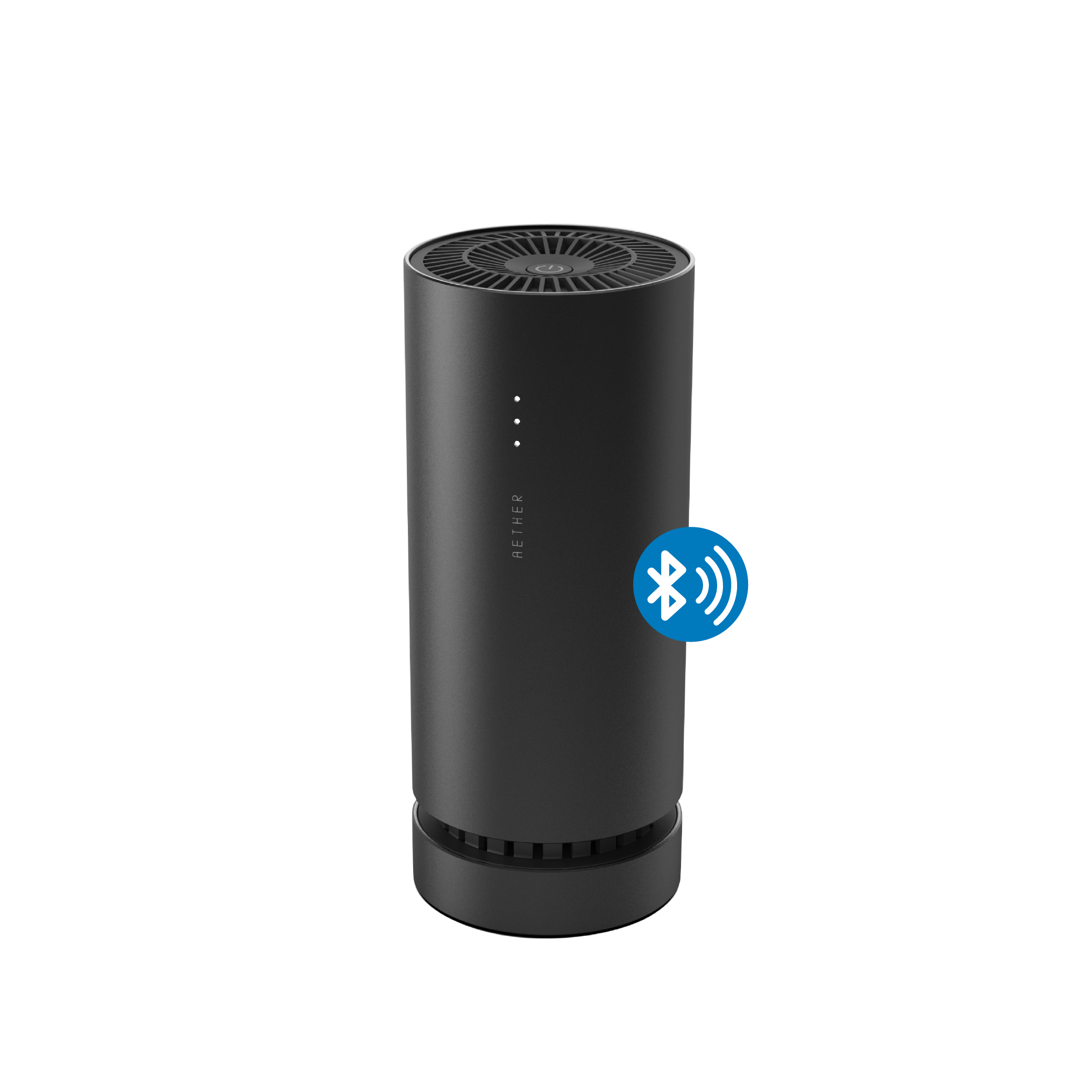 AETHER 智能藍牙攜帶型空氣清淨機 ｜ 消光黑  適用3~5坪