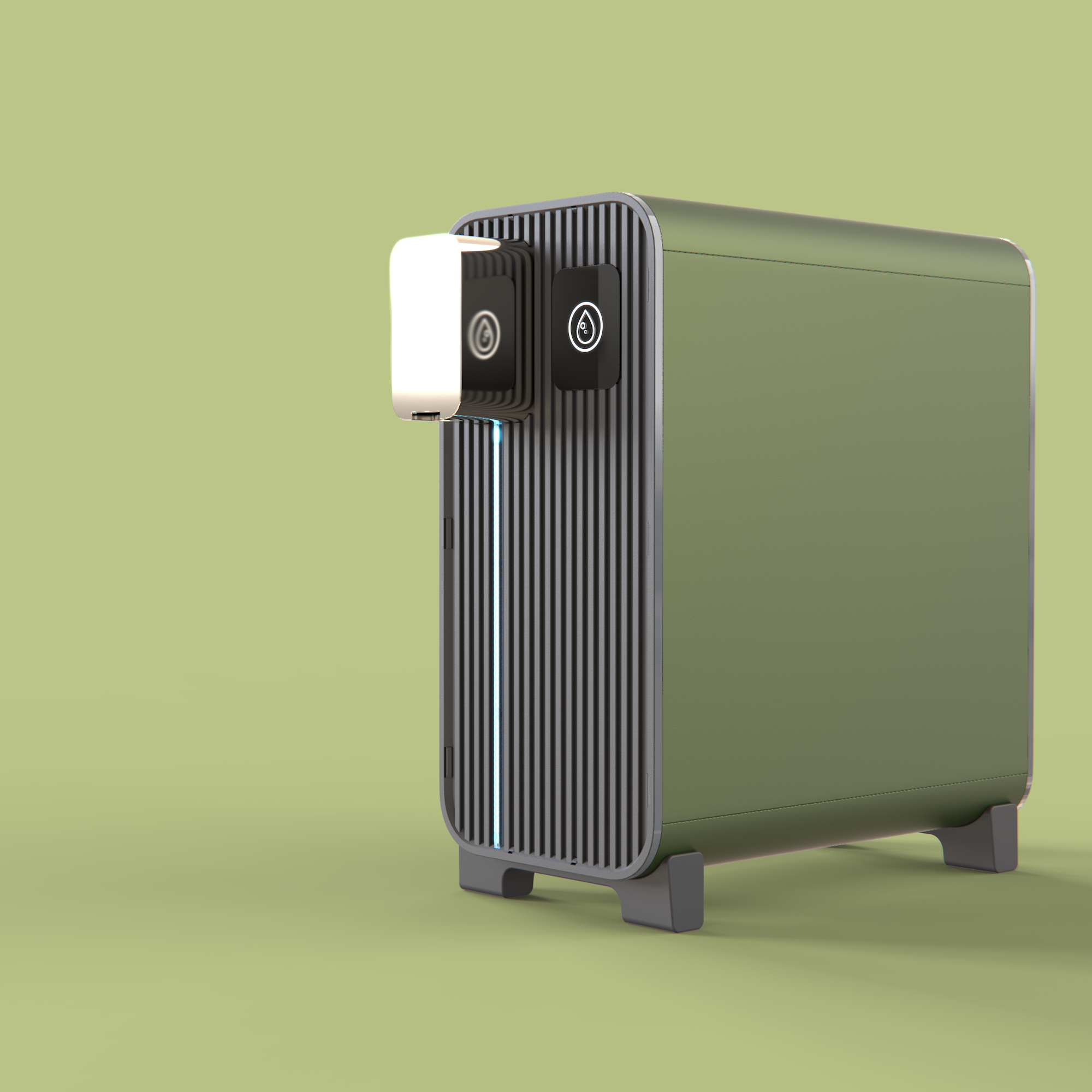 Hydro Genie™ 超微氣泡氫水生成器 - 深湖綠