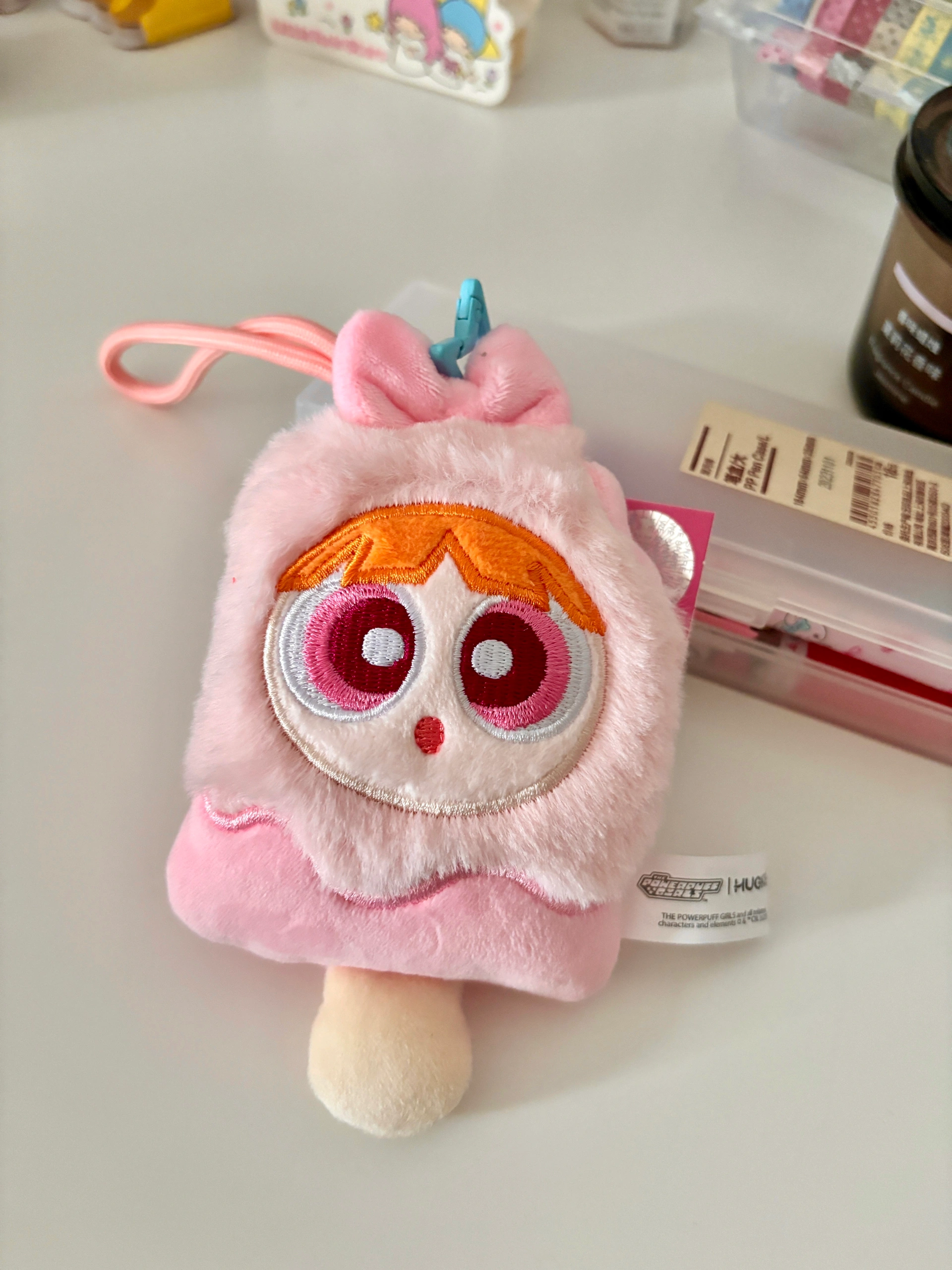 THE POWERPUFF GIRLS 飛天小女警 咬一口雪糕系列 吊飾 鑰匙圈 泡泡 花花 毛毛 官方正版授權 / 預購