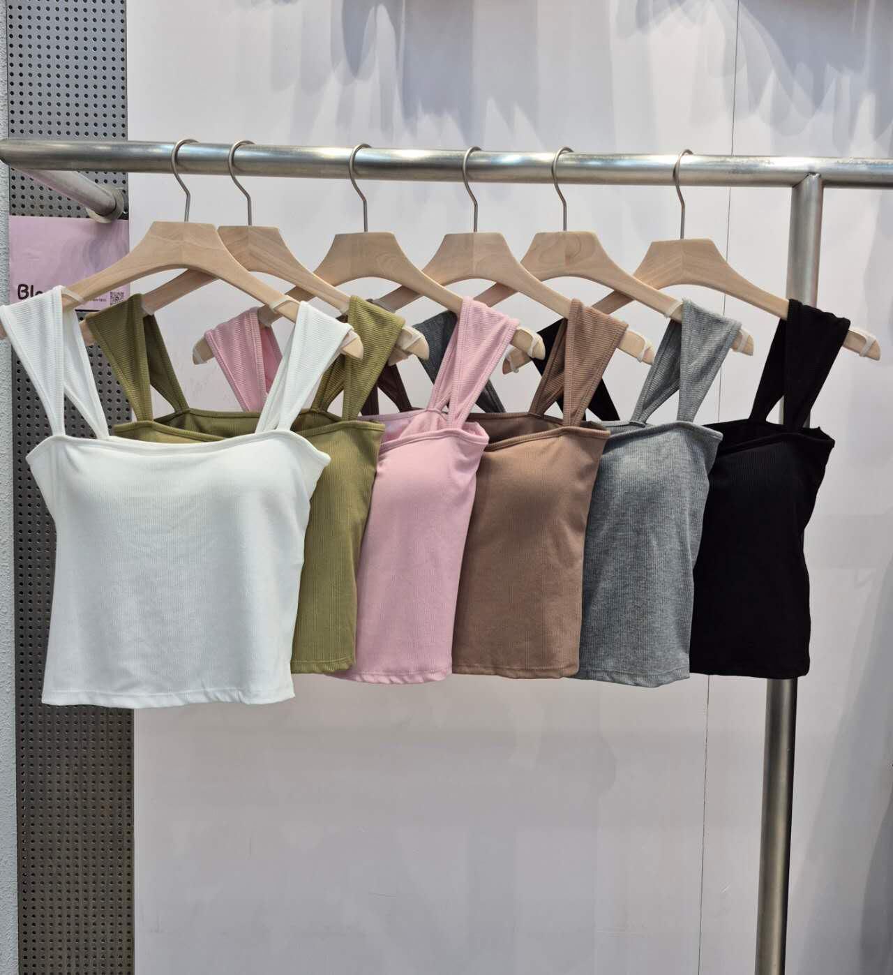 (3239)【多件優惠】粗帶打底 (6色可選)