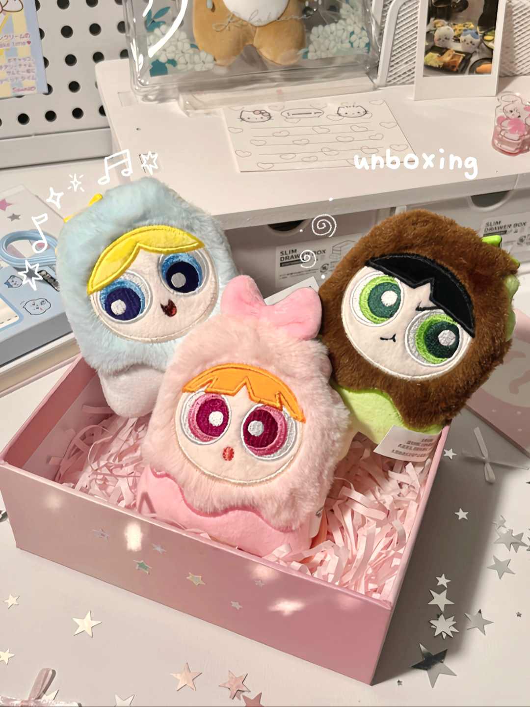 THE POWERPUFF GIRLS 飛天小女警 咬一口雪糕系列 吊飾 鑰匙圈 泡泡 花花 毛毛 官方正版授權 / 預購