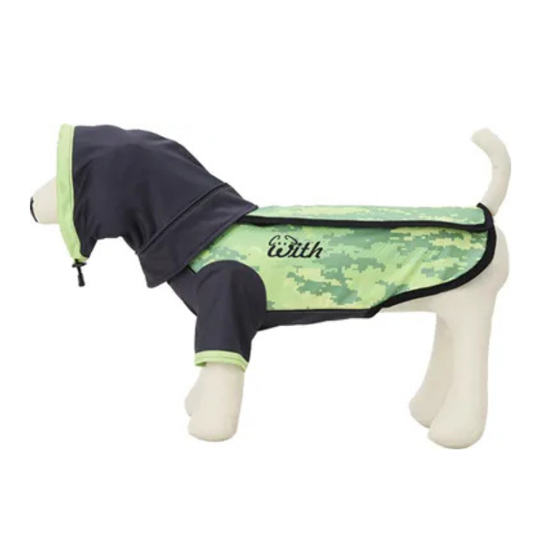 ACTIVE WAN 防風透氣雨衣-數碼迷彩款