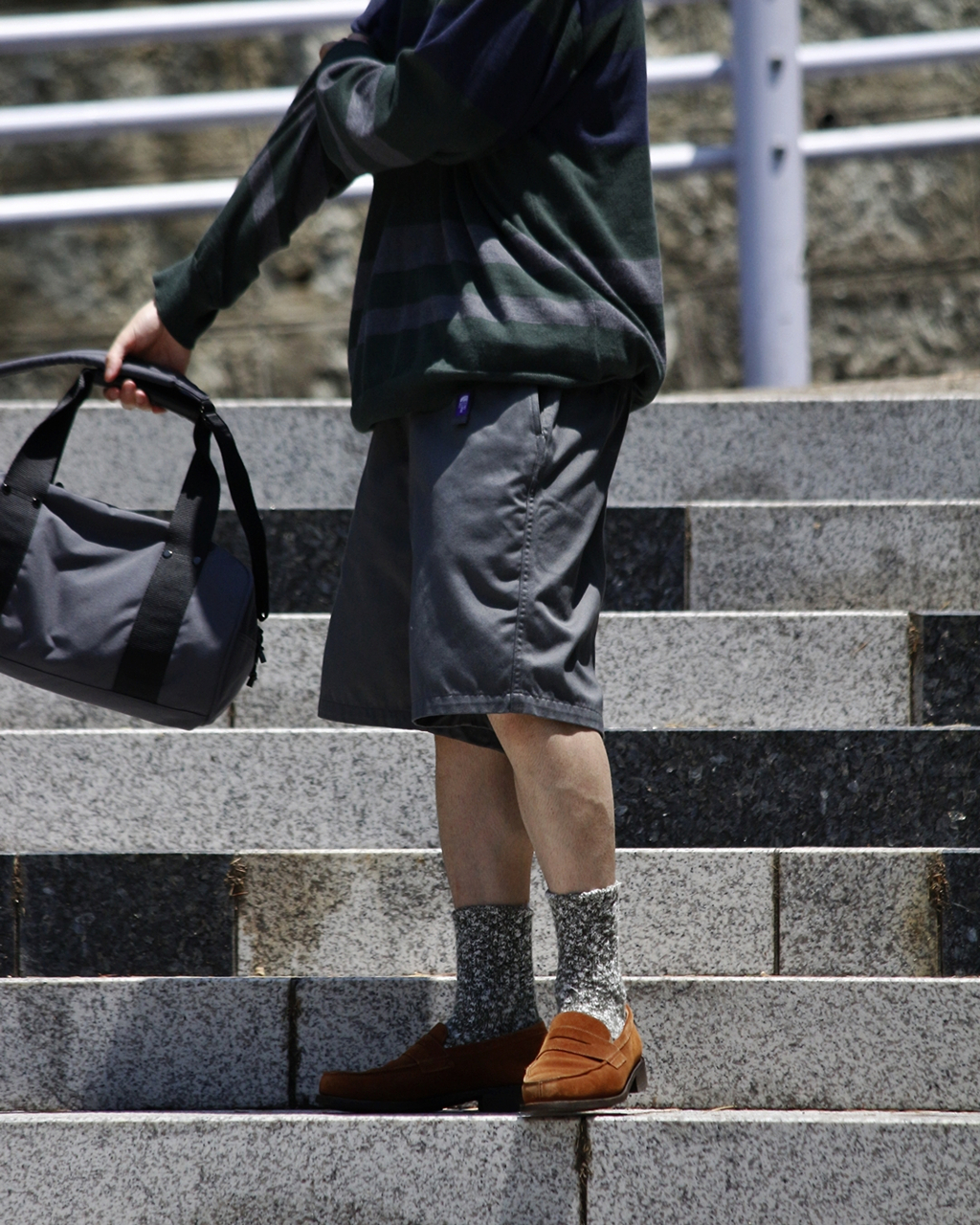 【代購】THE NORTH FACE  北臉紫標 可調式伸縮工裝短褲 NT4402N