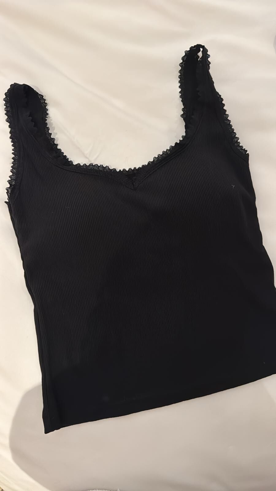 （3247）喱士邊微v領打底 (2色可選)