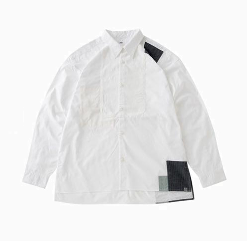 VISVIM CHORE P.W. SHIRT L/S - WHITE SIZE 2 PRE ORDER ITEM (預訂中)