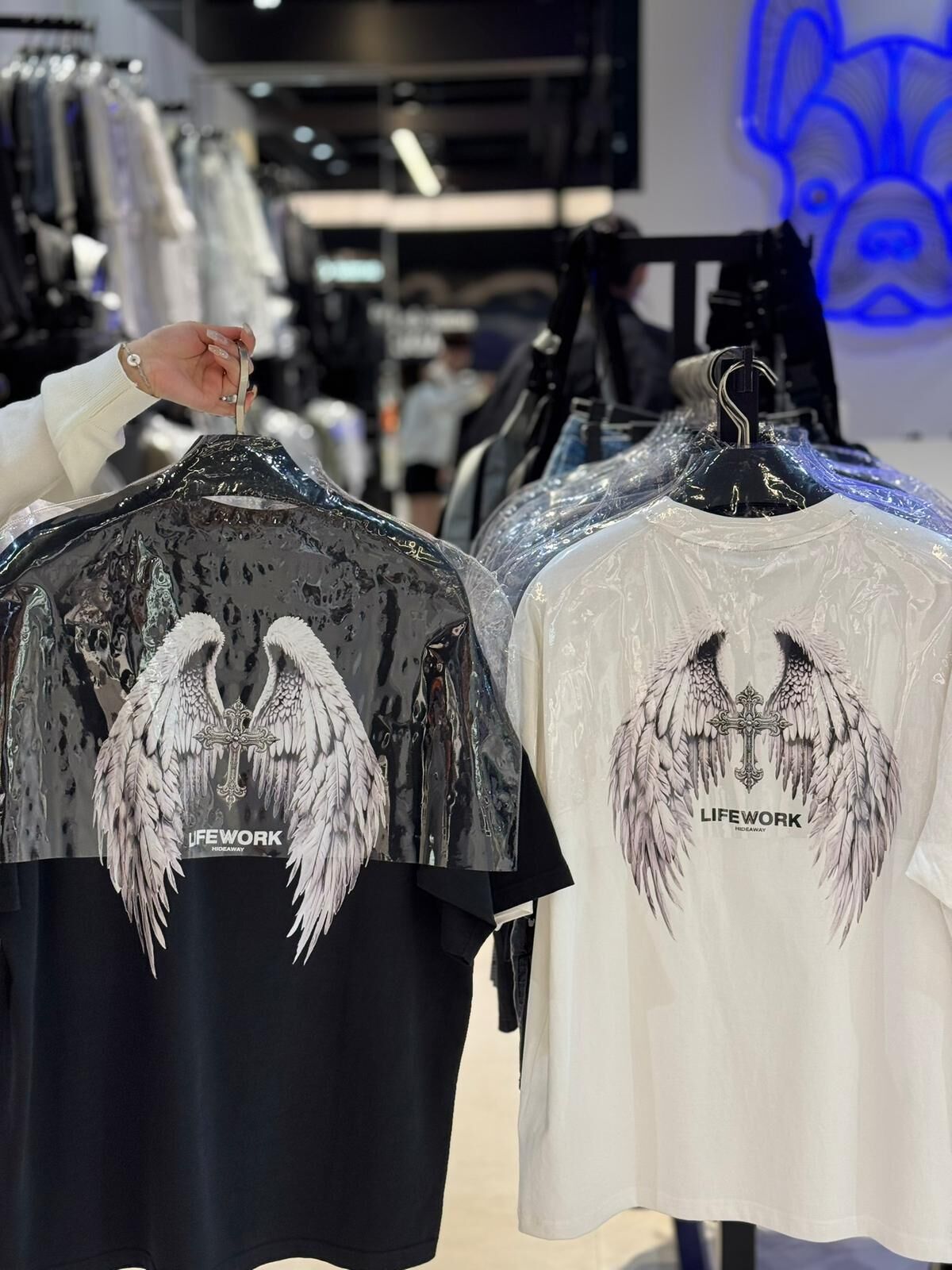 （3250）Life work 十字架tee