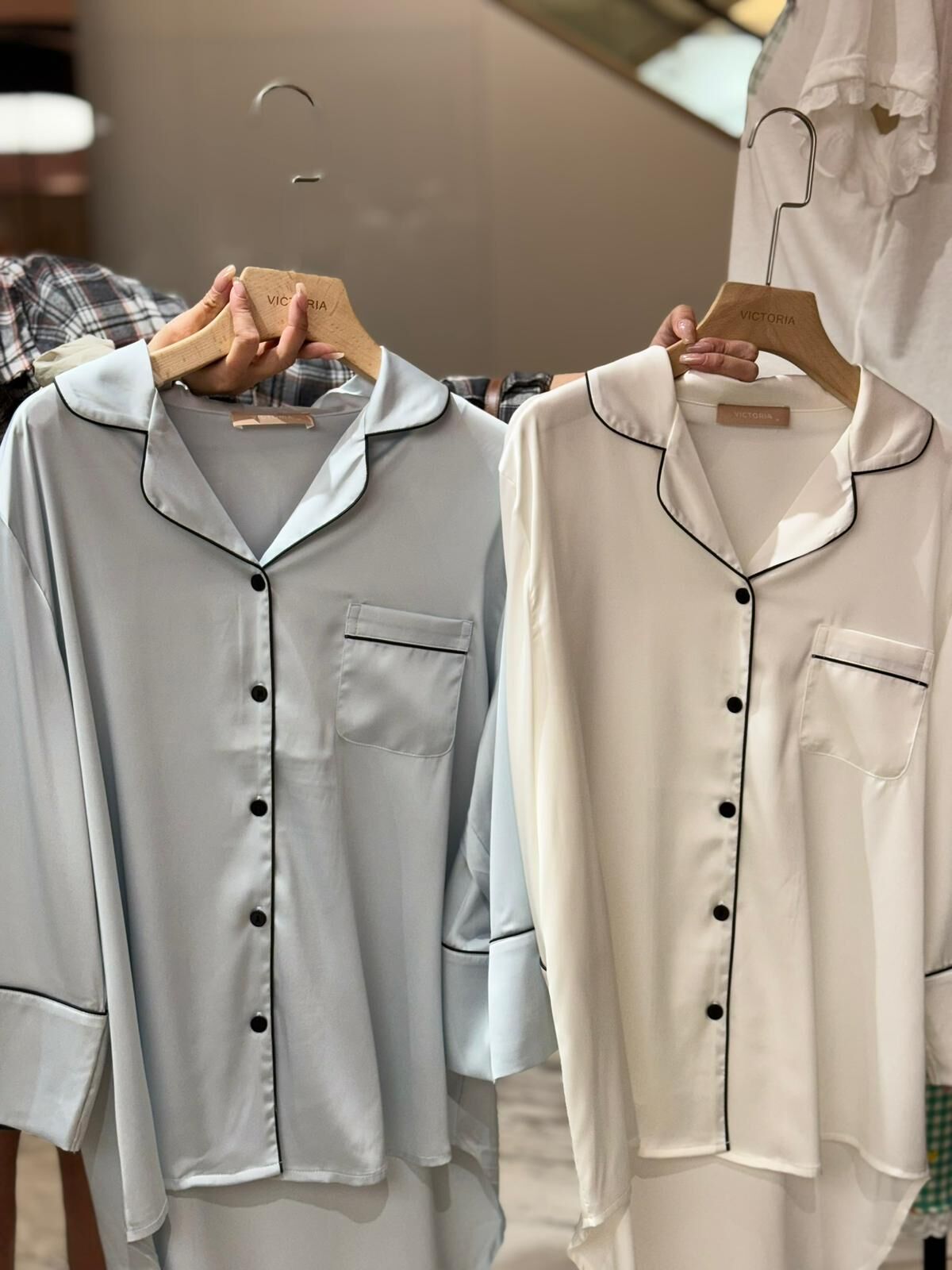 （3257）絲質睡衣 (3色可選)