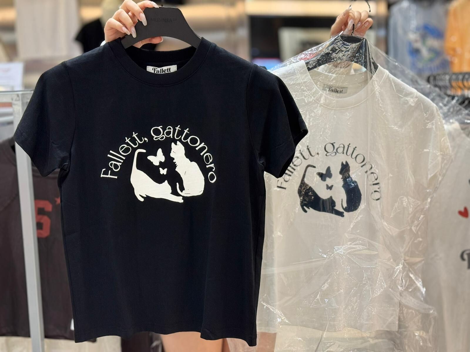 （3259）Fallett gattonero Tee(2色2碼可選)