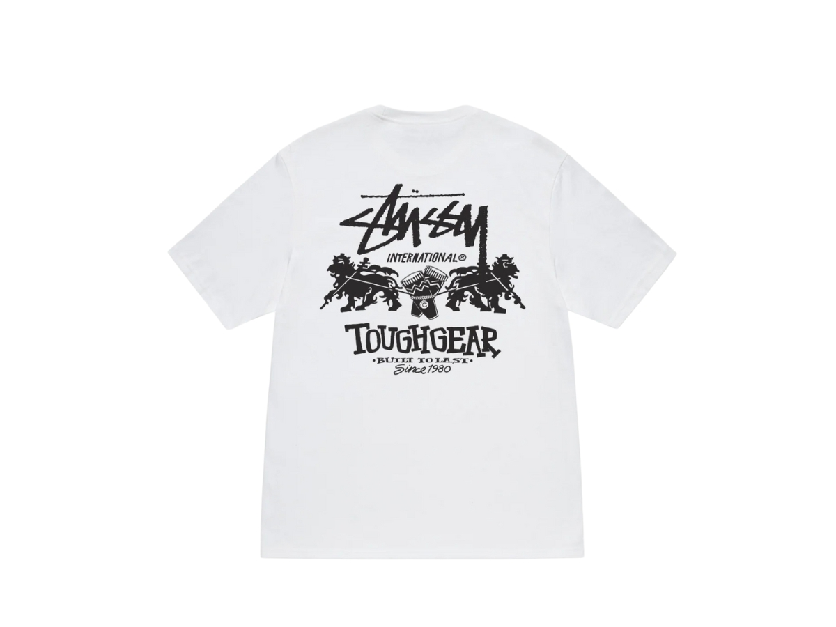 2025SS STUSSY Tough Gear International Tee 雙獅子 短T 現貨 1905101