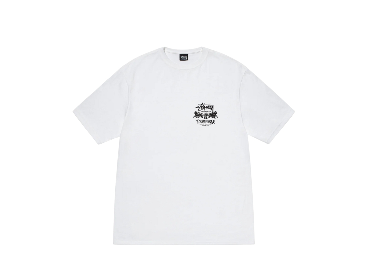 2025SS STUSSY Tough Gear International Tee 雙獅子 短T 現貨 1905101