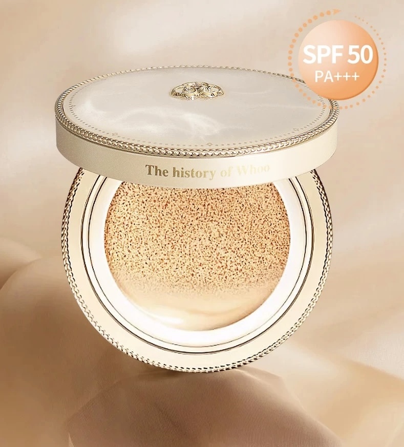 M18993 韓國 Whoo 后 拱辰享黃金氣墊套裝(1盒正裝＋2個替換裝 #21號 亮白自然色