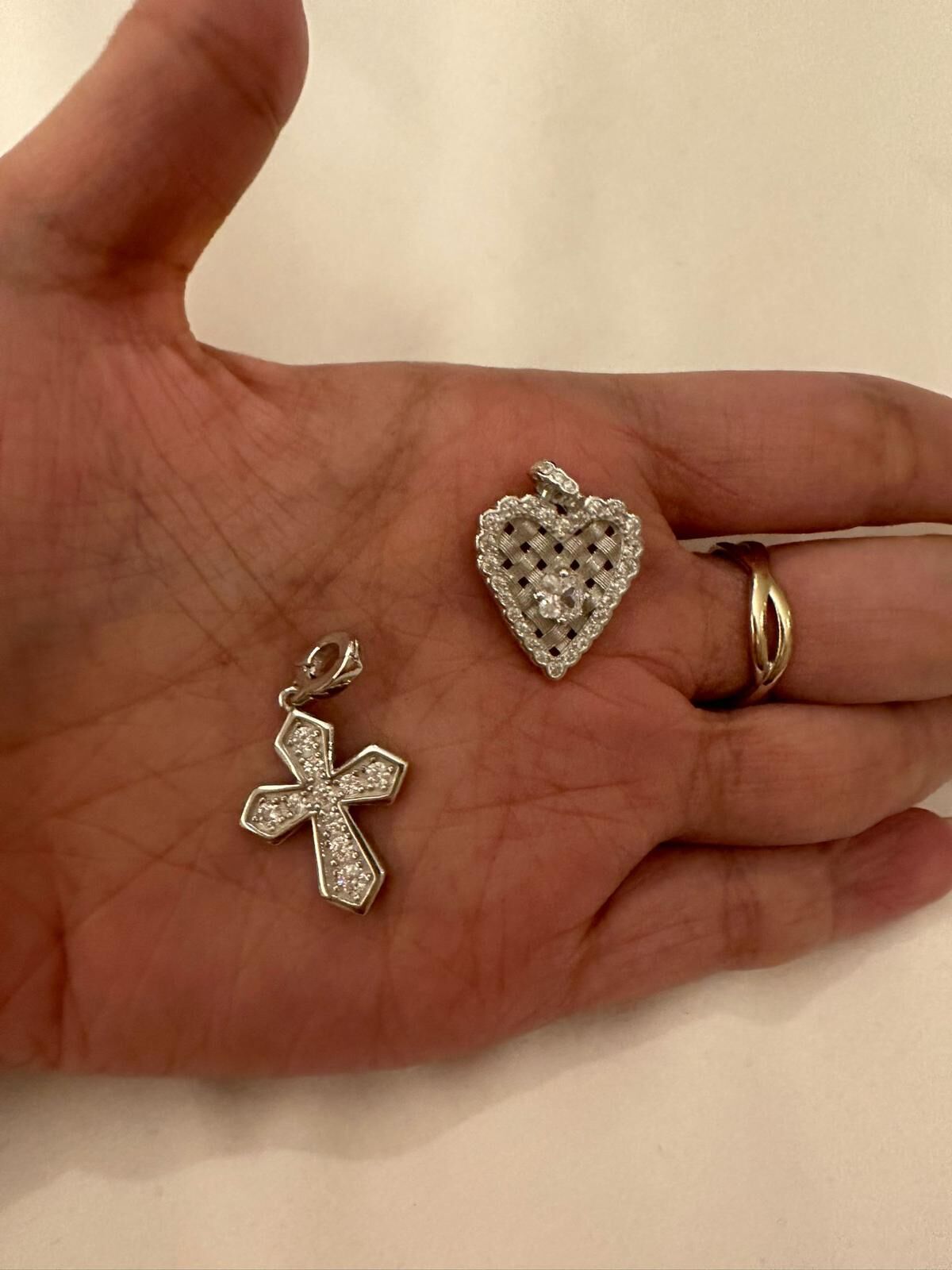 （3266）施華洛水晶925純銀吊墜(2款可選)