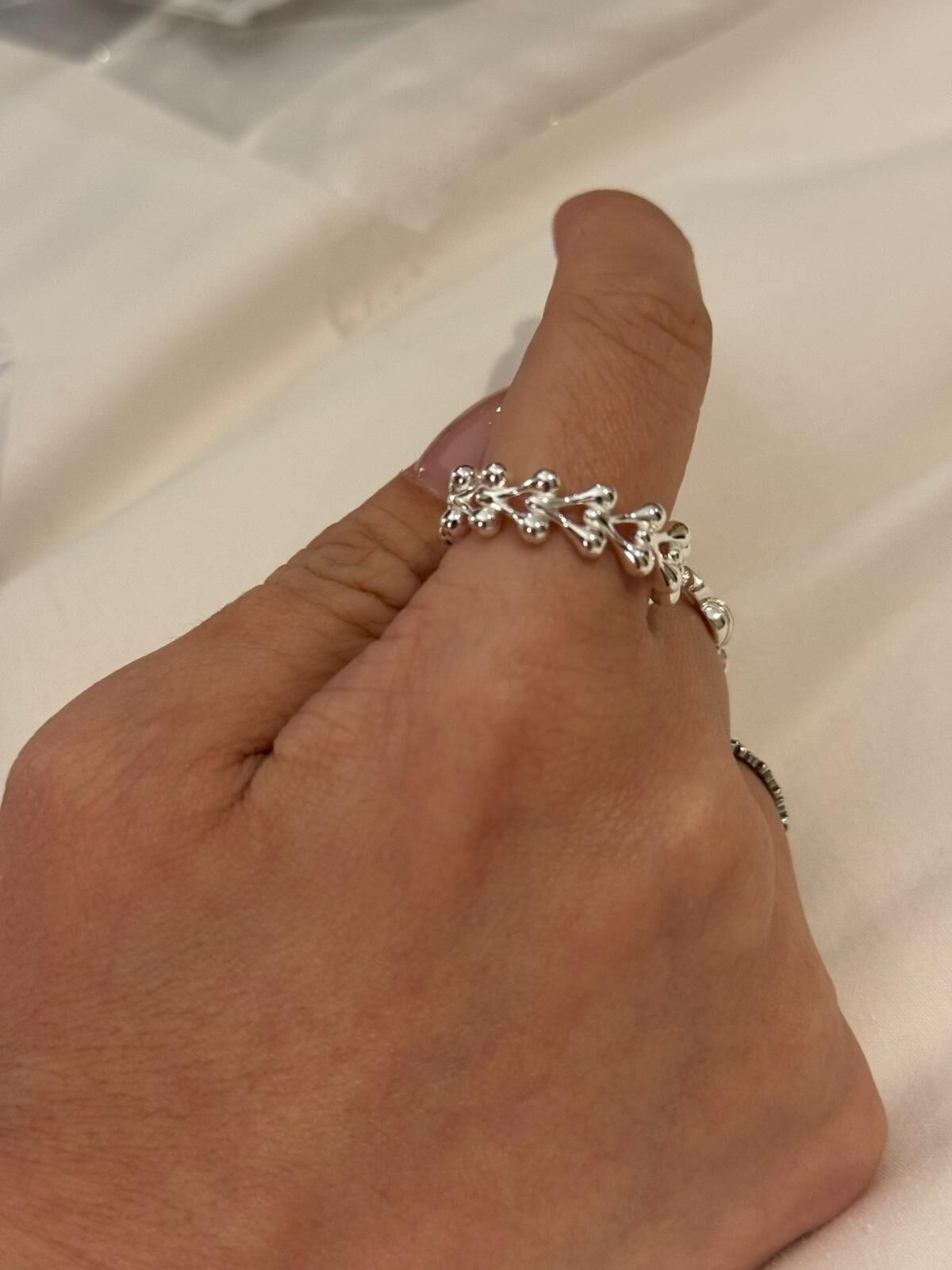 （3270）心連心925純銀戒指