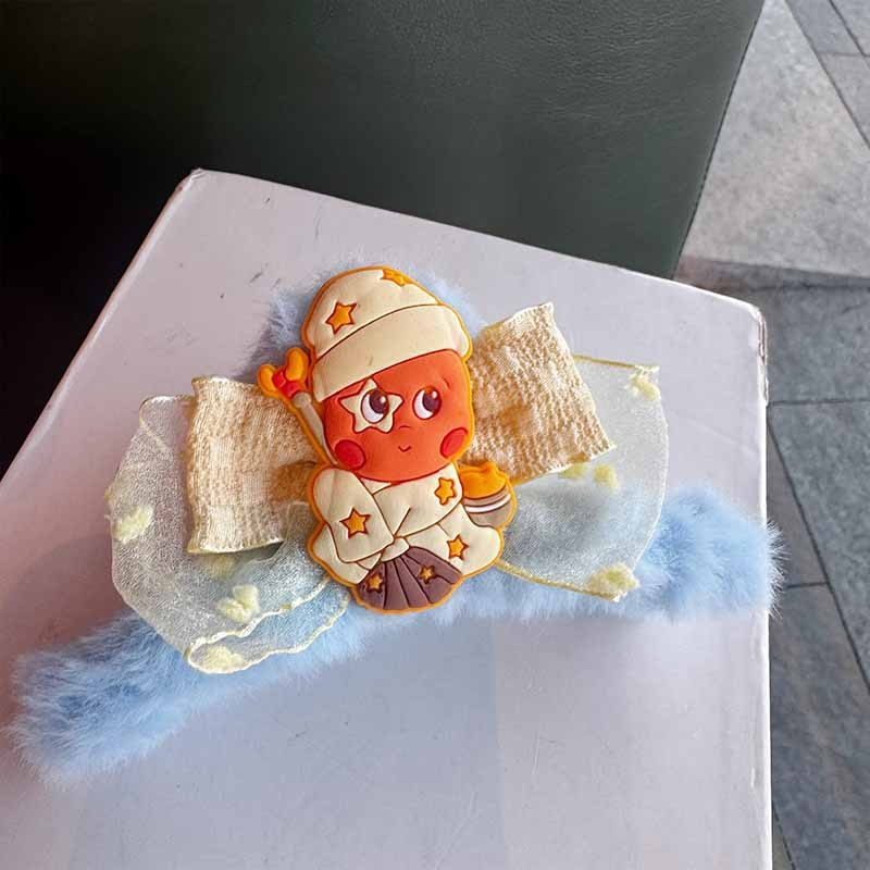 [2 FOR RM10] Cute Plush Star Alien Hair Claw Clip