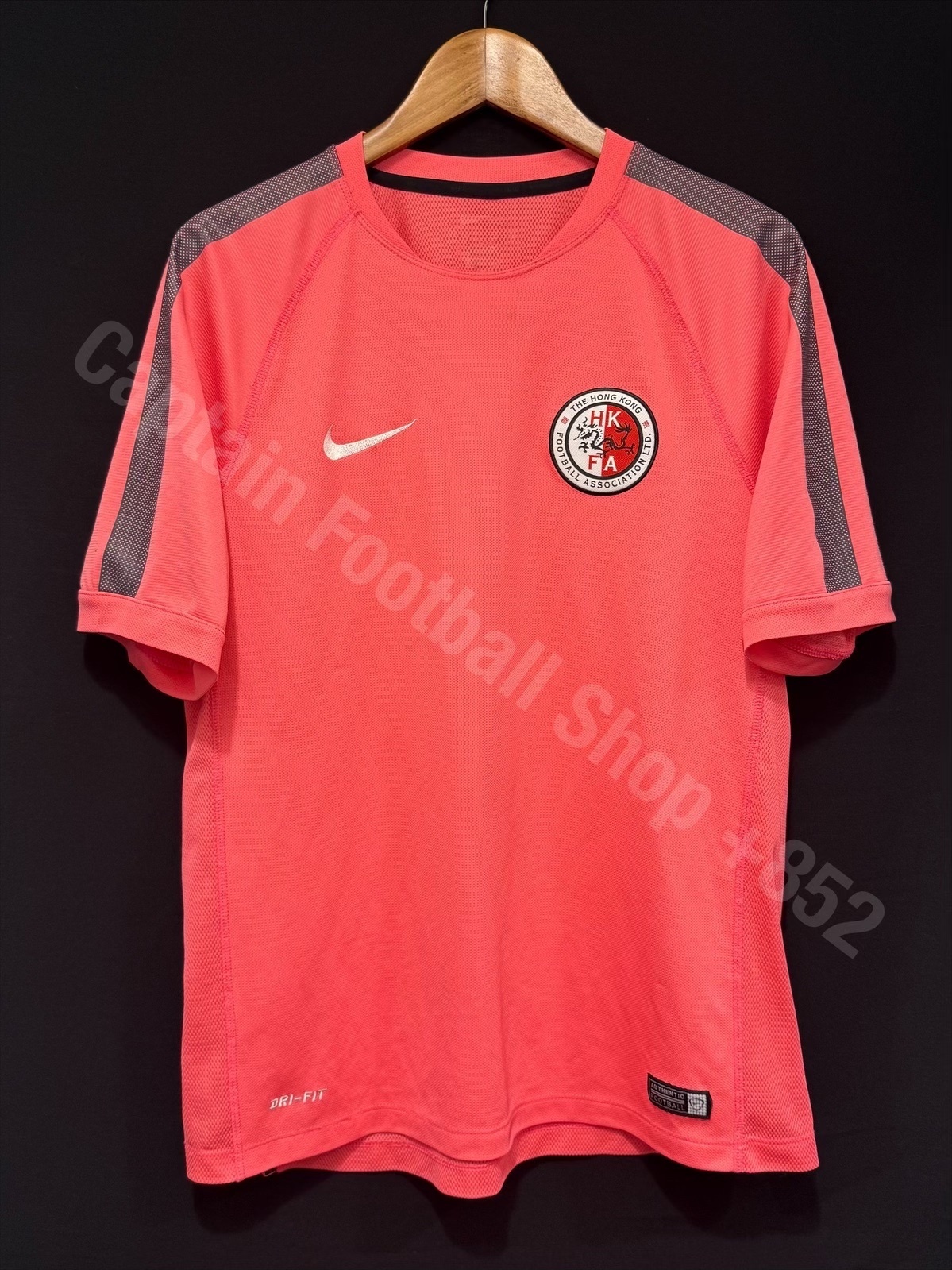 (Match Worn) Hong Kong Football Team 2014-2016 Nike Match Worn Training Shirt
