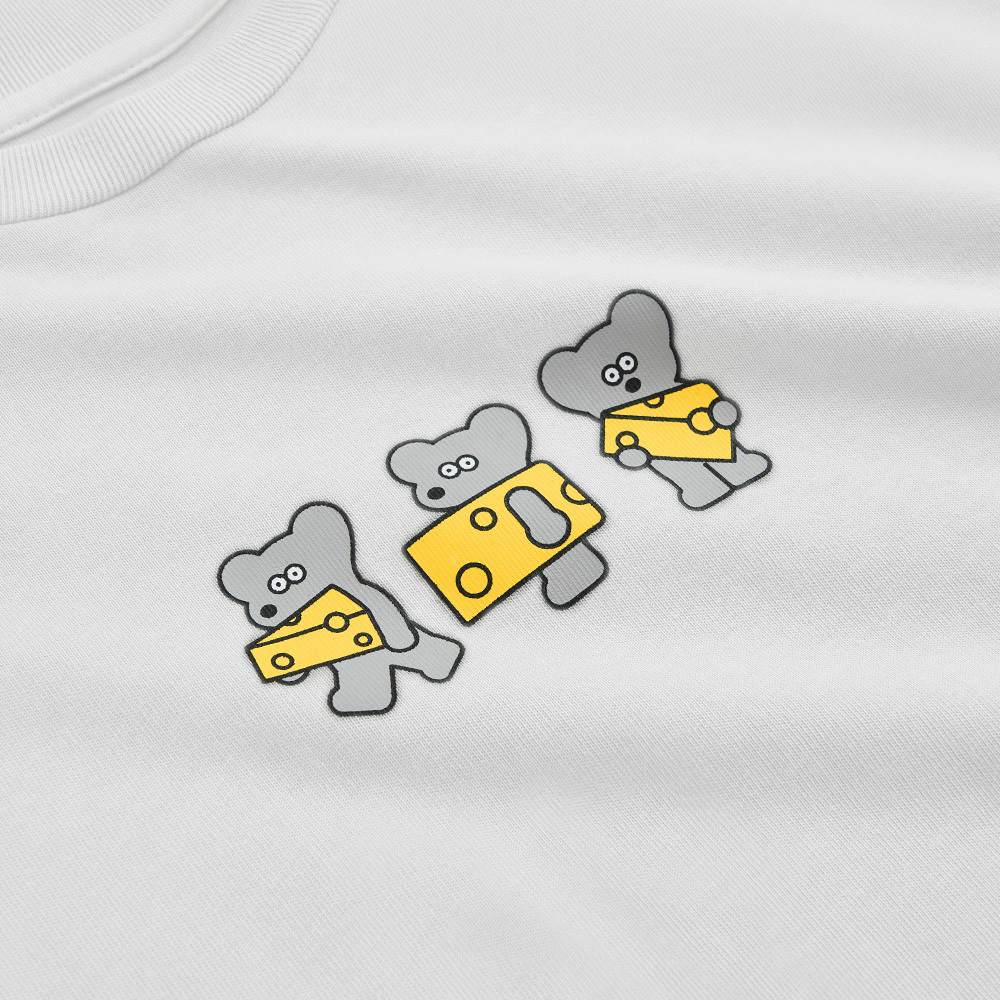 ANDY THE MOUSE,ANDY,安迪老鼠,T恤,厚磅T,重磅純棉T,寬版T,挺版短T,男女共版T,寬版T,棉T,精梳棉,印花T恤,潮流T恤,日系插畫T,中性T恤,親膚棉T,夏季T恤,扎實,柔軟,不悶熱,親膚