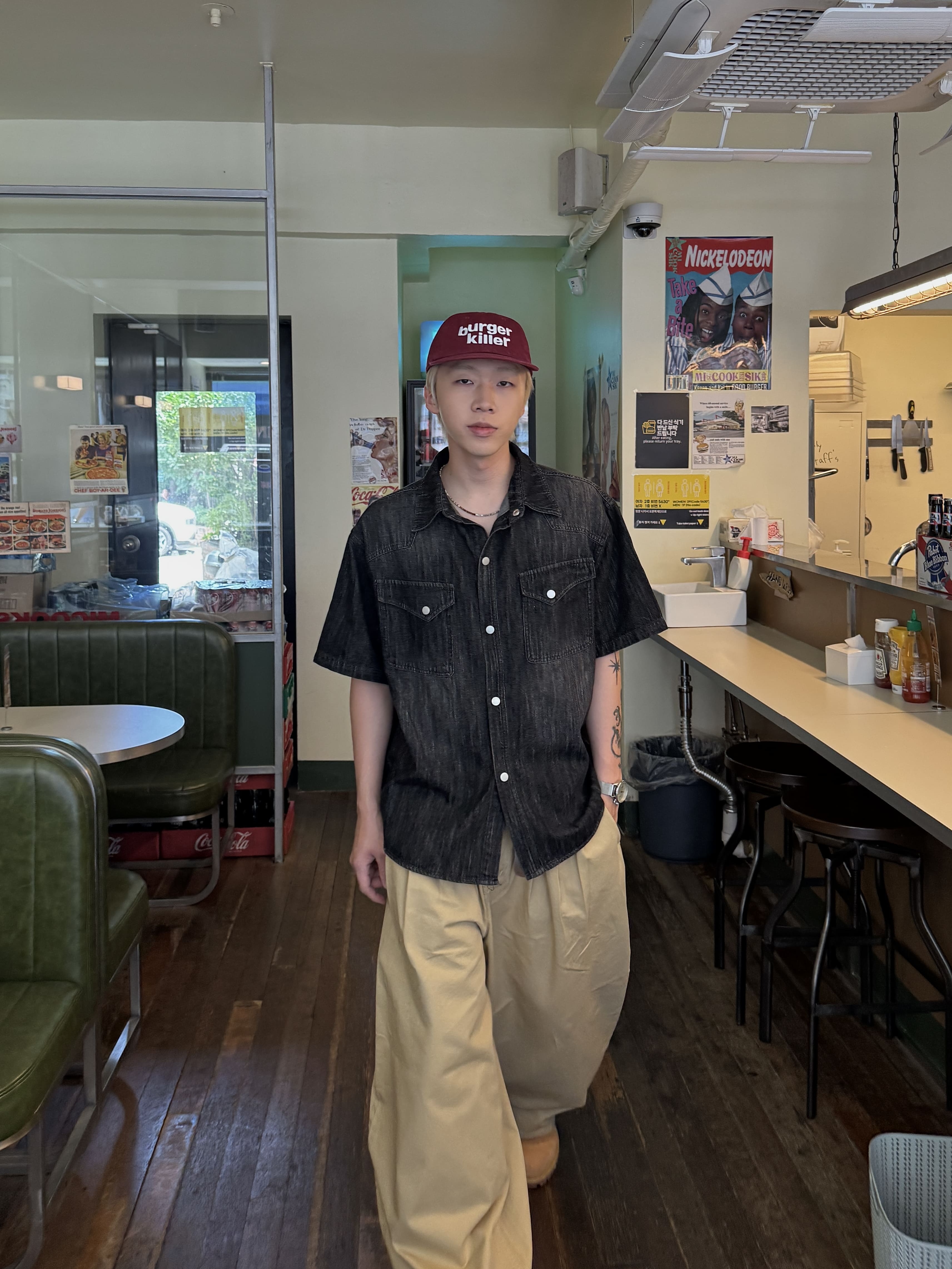 Baggy 立體打褶 素面 輕挺 寬版 長褲（部分現貨）