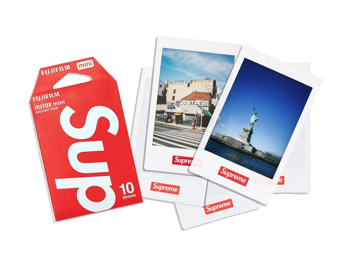Supreme instax mini インスタントフィルム Supreme シュプリーム 富士フィルム Fujifilm instax Mini