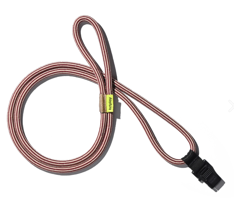 bitplay｜8mm撞色掛繩 (含掛繩通用墊片) 藍/紅棕/岩灰/卡其黃