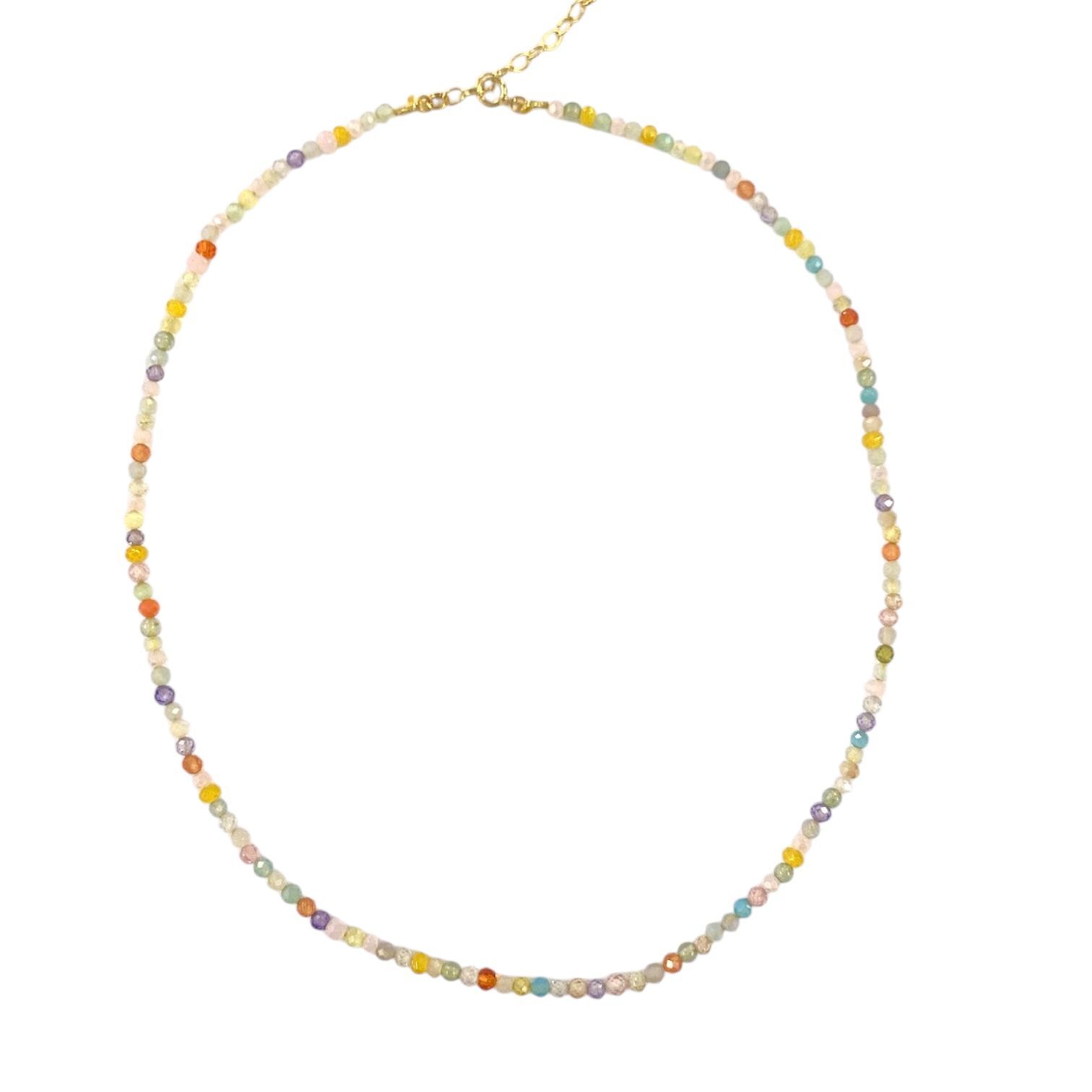 1HM0602-308 HERMINA ATHENS Rainbow Necklace (A-EU-E)
